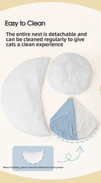 Cat Bed Cat Blanket Sleeping Bag Winter Warm Cat Pocket Winter Sleeping Nest Enclosed Pet Bed