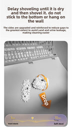 Smart Cat Litter Box Fully Automatic Cat Litter Box Splash-Proof Open Design Easy to Clean Cat Toilet Automatic Scooper