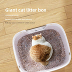 Cat Litter Box Fully Enclosed Deodorizing Cat Litter Scoop Top Entry Pmax Space Cat Litter Tray Cat Toilet Cat Supplies