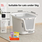 Cat Litter Box Fully Enclosed Deodorizing Cat Litter Scoop Top Entry Pmax Space Cat Litter Tray Cat Toilet Cat Supplies