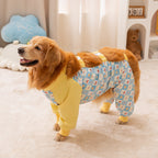 Pet dog dust-proof clothing for going out, full coverage on all four legs, waterproof and stain-resistant, comfortable and unrestrained. For large dogs