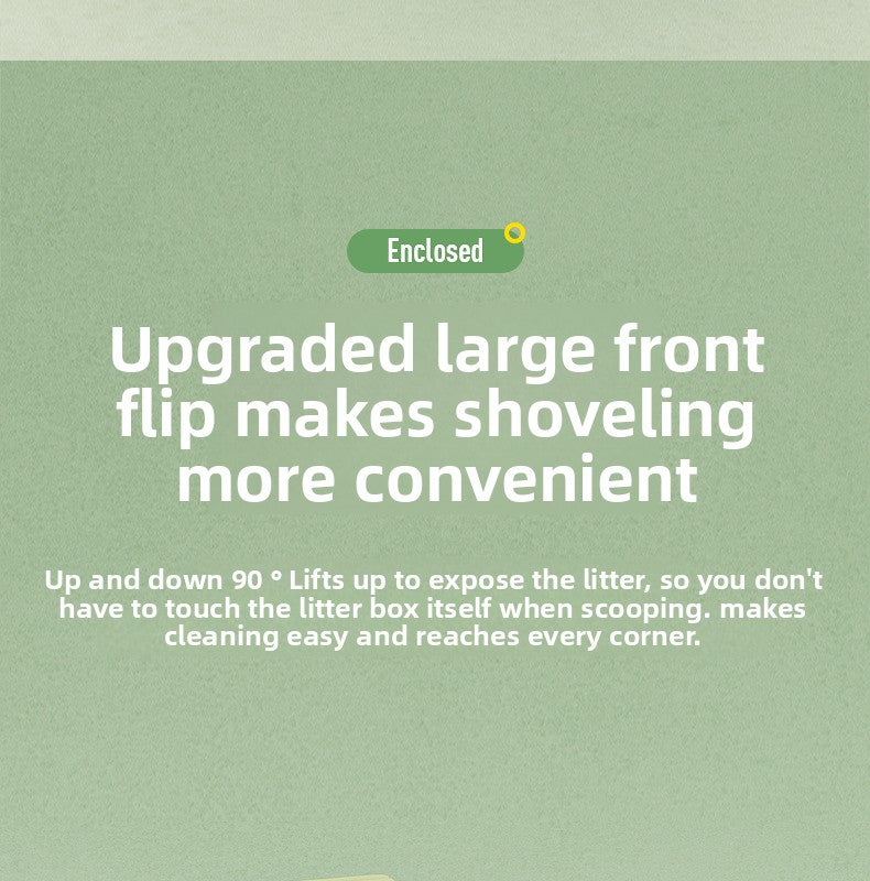 Oversized Litter Box Disinfection Deodorant Fully Enclosed Cat Toilet Litter Box Bason Extra Large Splash-Proof Wholesale