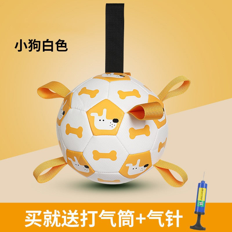 Pet football Outdoor interactive toys for dogs The molars are strong and durable. Pet dog training Dog toys