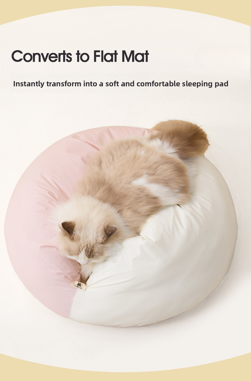 Cat Bed Cat Blanket Sleeping Bag Winter Warm Cat Pocket Winter Sleeping Nest Enclosed Pet Bed