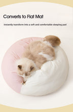 Cat Bed Cat Blanket Sleeping Bag Winter Warm Cat Pocket Winter Sleeping Nest Enclosed Pet Bed
