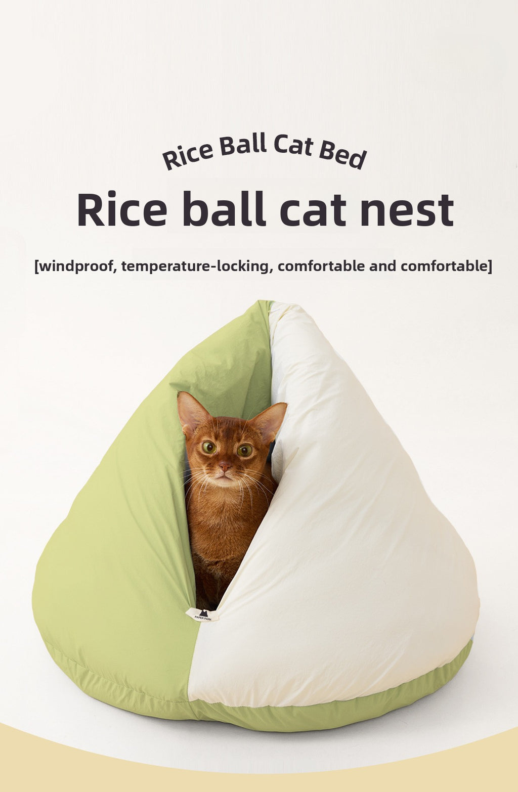 Cat Bed Cat Blanket Sleeping Bag Winter Warm Cat Pocket Winter Sleeping Nest Enclosed Pet Bed