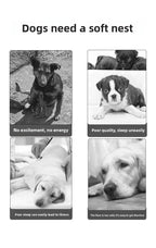 Dog Bed All-Season Pet Bed Non-Slip Pet Mat Medium Dog Yuanbao Shape Dog Mat Dog Bed Pet Mat