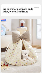 Wholesale Dog House Tent Winter Warm Enclosed Safe Small Dog Sleeping Dog House All Seasons