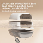 Extra Large Cat Litter Box Fully Enclosed Extra Large Odor-Isolating Easy-to-Clean Cat Toilet Pet Supplies