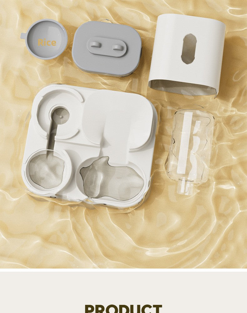 New Automatic Cat Feeder Dog Bowl Pet Bowl Cat Basin 2-in-1 Water Dispenser Cat Bowl Pet Supplies Cross-border